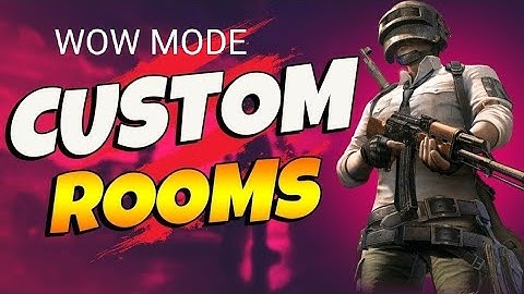 HOW TO CREATE CUSTOM ROOM IN WOW MODE  | WOW MODE  | BGMI