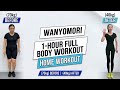 1-HOUR WORKOUT⏰️ | WANYO MORI ASIAN FULL BODY WORKOUT🔥 | Tone Muscles & Burn Fat to the Rhythm🎵