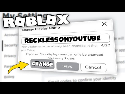 How to Change Your Roblox Name