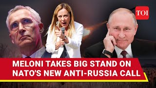 Meloni Shocks NATO With Bold Stand On Strike Inside Russia Push; Italy Ignores Plea As Putin Fumes