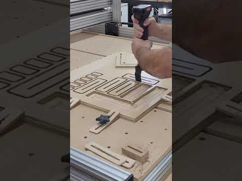 Making new and BETTER CNC clamps #shorts