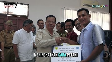 Tingkatkan Produktivitas Pertanian, Brebes Salurkan Bantuan Traktor