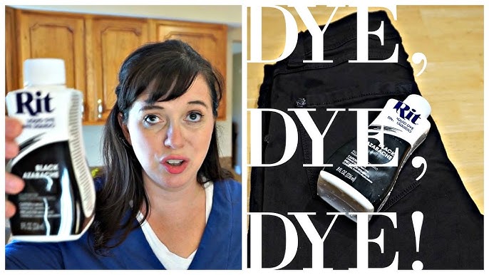 How to Dye Clothes Black - Lace Fabric 