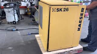 Kaeser SK-26 Rotary Screw Air Compressor 20 HP 460V 3 Phase
