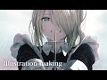イラストメイキング - レベッカ【オリジナル】