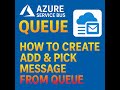 Azure Service Bus Queue Basic Intro and Create send and receive Service Bus Queue in Azure Portal