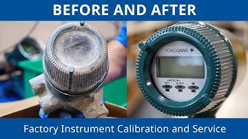 Before & After - Factory Instrument Calibration and Service