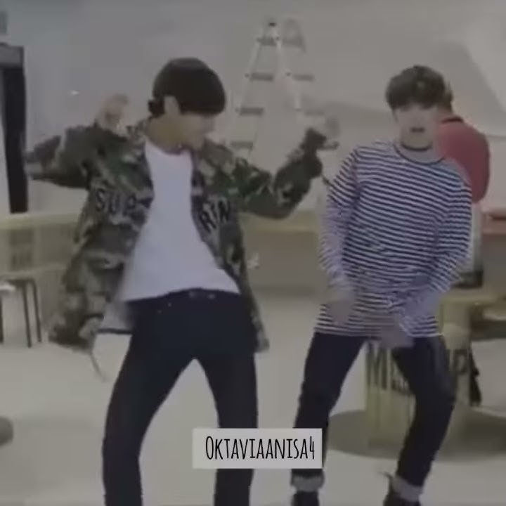 Taehyung dan Jimin BTS Goyang Berharap Tak Berpisah