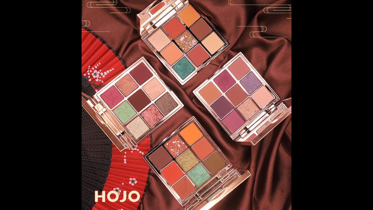 HOJO brand 9 Colors Eyeshadow Palette Shimmer Matte Eyeshadow Waterproof Glitter Powder