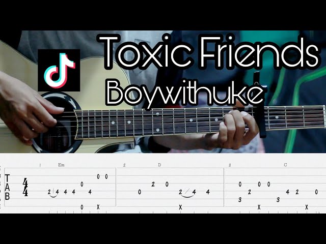 BoyWithUke - Toxic EASY Ukulele Tutorial With Chords / Lyrics