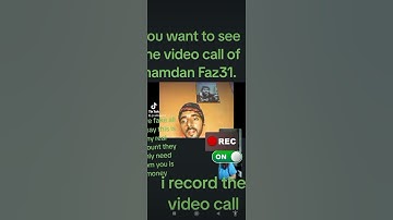 Faz31 he make video calls in Telegram