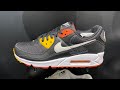 Nike Air Max 90 Raygun (Black/White/Orange/Yellow) - Style Code: DJ9250-001