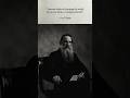 Tolstoy's Warning to Anyone Trying to Fix the World