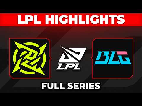 NIP vs BLG Highlights ALL GAMES | LPL 2026 Split 2 | Ninjas in Pyjamas vs Bilibili Gaming