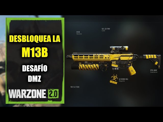 M13B Warzone 2: Como desbloquear a arma especial? - Millenium