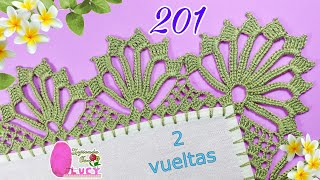 PUNTILLA 201/ Puntilla  de 2  VUELTAS.   ¡Te encantará!