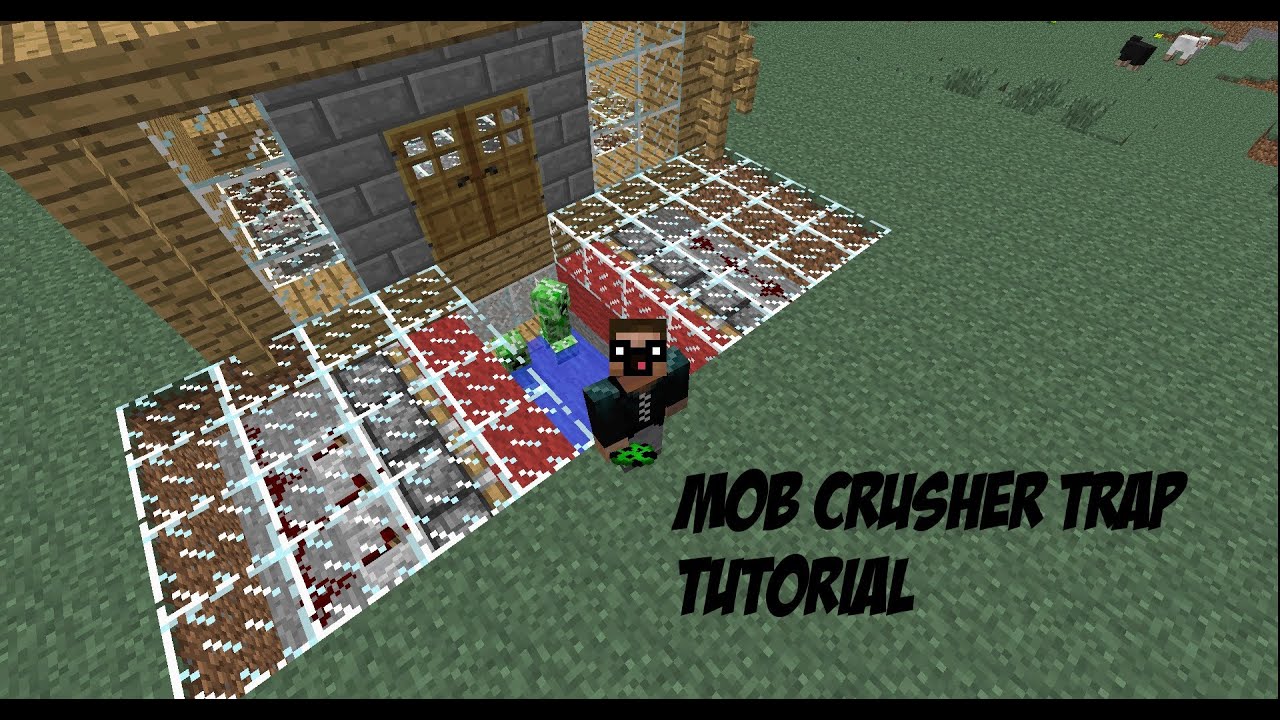 Mob Crusher Trap [Tutorial] YouTube