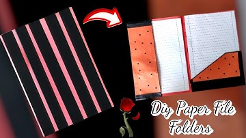 how to make file folder | diy file folder | paper file folder a4 size