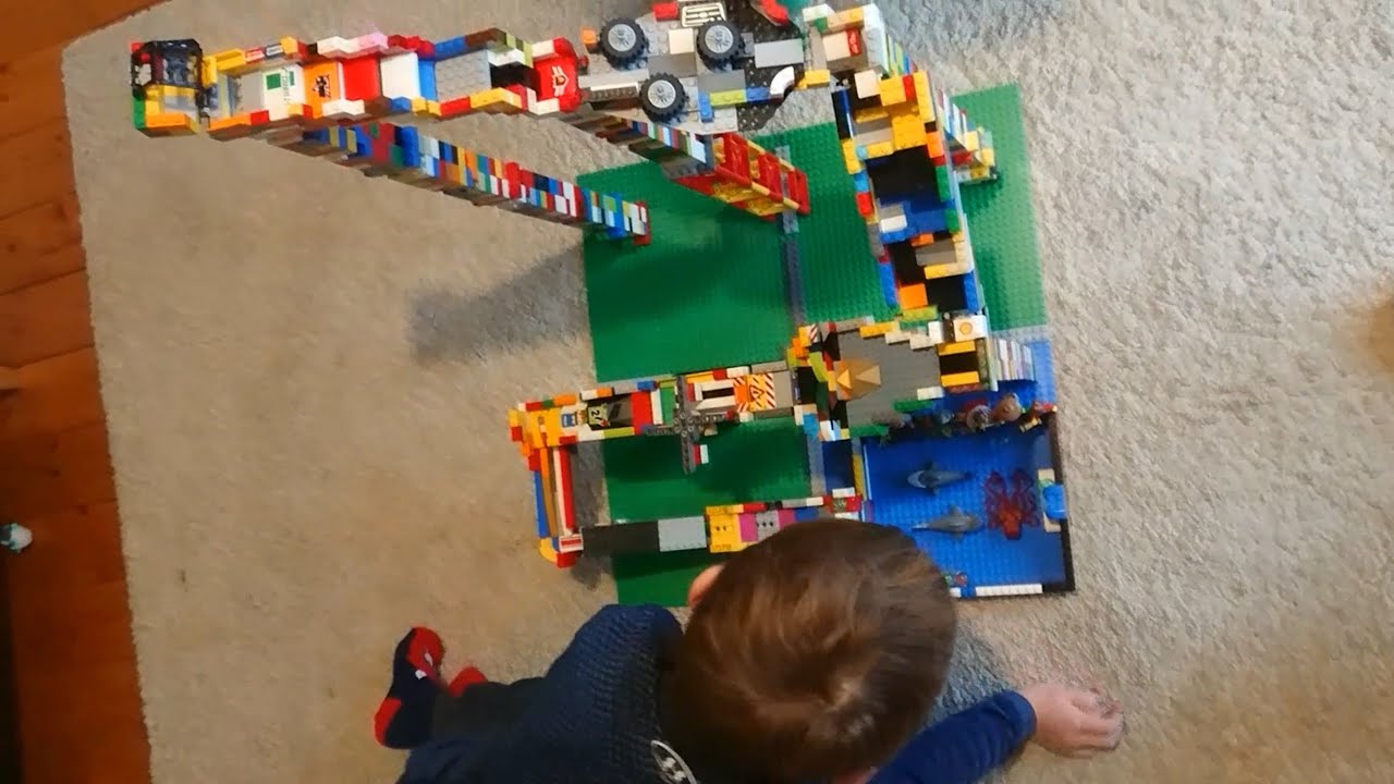 Custom Lego Marble Run YouTube