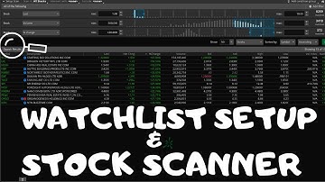How to scan & build a watchlist | ThinkOrSwim 2020