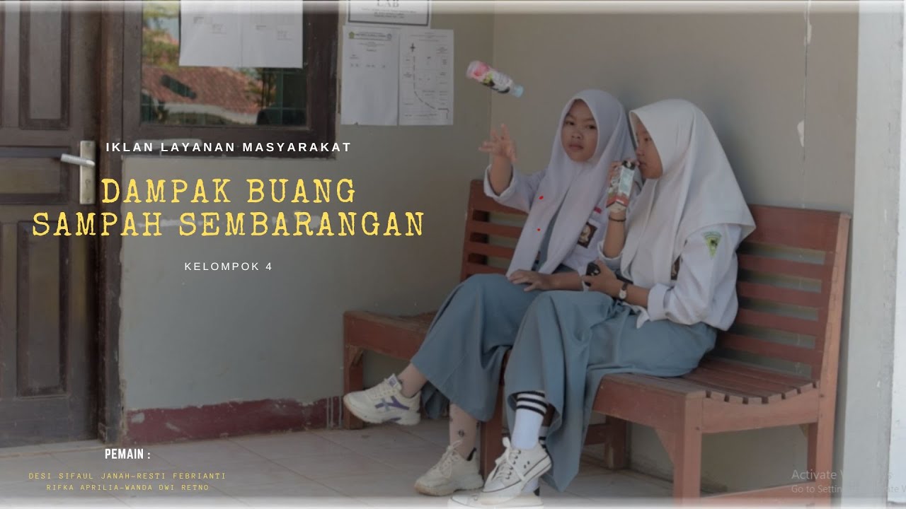 DAMPAK BUANG SAMPAH SEMBARANGAN  - KELOMPOK 4