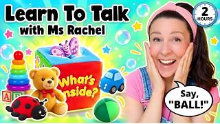 Baby Learning With Ms Rachel - First Words, Songs and Nursery Rhymes for Babies - Toddler Videos