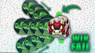 Agario Win/Fail #9 POP SPLIT (x16) SPLITS,BEST TRICK EVER