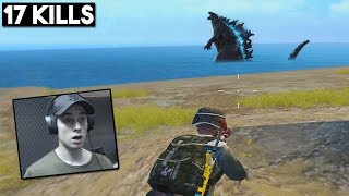 GODZILLA IS HERE! + FACECAM | 17 KILLS SOLO vs SQUAD | PUBG Mobile 