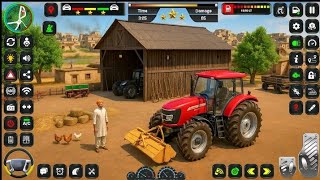 Modern Tractor Farming Simulator 3D Games | Indian Farming Simulator Game - Android Gameplay screenshot 3