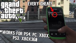 GTA 5 ALL NEW Cheat Codes 2021 (PS4, Xbox One, PC, PS3, Xbox 360) screenshot 4
