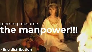 MORNING MUSUME - THE MANPOWER!!! || LINE DISTRIBUTION