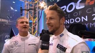 ROC 2015. Nations Cup. Jenson Button and David Coulthard interview