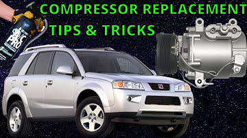 Saturn Vue AC Compressor Replacement, How to Replace an AC Compressor