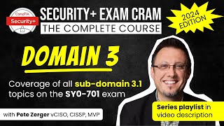 CompTIA Security+ Exam Cram  3.1 Architecture Models (SY0701)