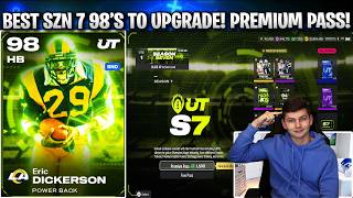 THE BEST FREE SEASON 7 98 OVERALLS TO UPGRADE! SEASON 7 PREMIUM PASS!