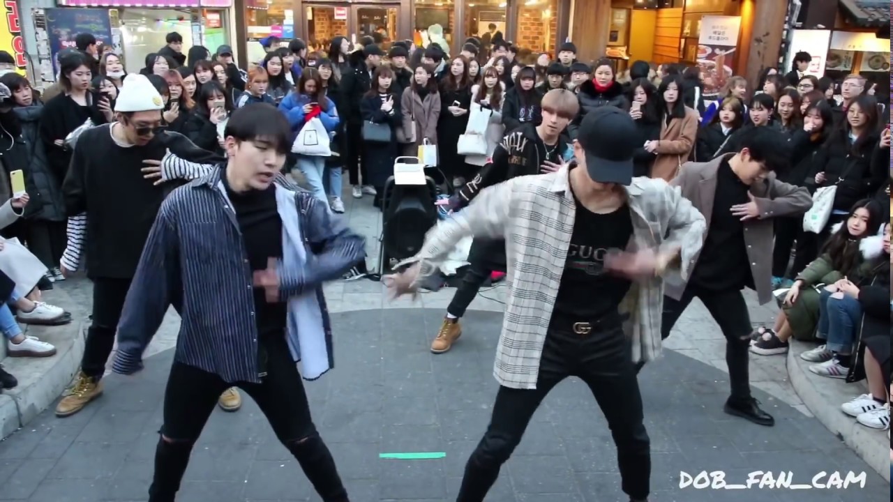 180224 디오비 DOB 홍대공연 / 방탄소년단(BTS) - MIC drop