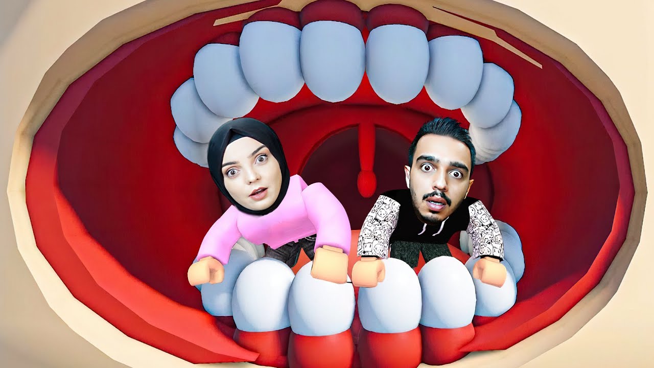 KOCA AĞIZ BİZİ YEDİ !! 😱 Roblox Escape The Body Obby