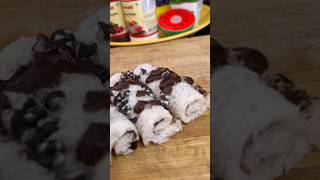 Homade choclate spread chocolate bread rolls🍞 #easyrecipe #kidsfoodideas #janjayvlogs