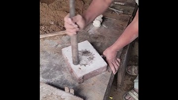 Casting Aluminum Machine Gear Using Sand Mold Technique #shorts