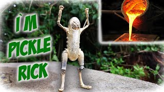 Casting Bronze PICKLE RICK - Rick Sanchez - Rick and Morty