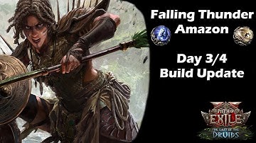 PoE 2 0.4 - Falling Thunder Amazon: Day 3/4 Build Update - One-Shotting T15 Bosses Already