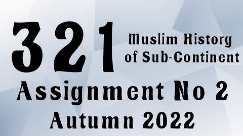 AIOU Code 321 Solved Assignment No.2 Autumn 2022 #aiou #aiousolveassignments