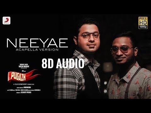 8D Magic Music Tamil Neeyae   Acapella Version  Pugazh  Vivek Mervin 8D Audio