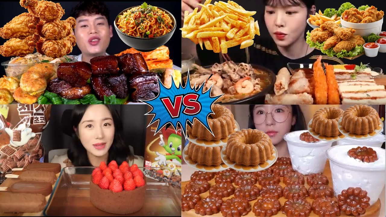 EPIC SPICY vs CHEESY vs SWEET MUKBANG 🔥🧀🍰 | Giant Food ASMR Eating | Yummy Tummy05