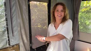 How I Put The Jayco Penguin Door Up And Down
