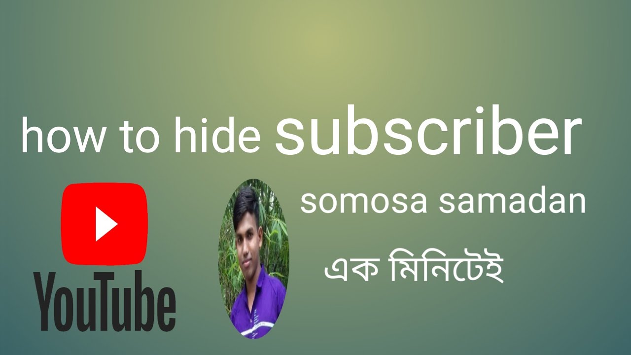How To Hide Views On Youtube L How To Hide Subscribers On Youtube YouTube how-to-hide-views-on-youtube-l-how-to-hide-subscribers-on-youtube-youtube