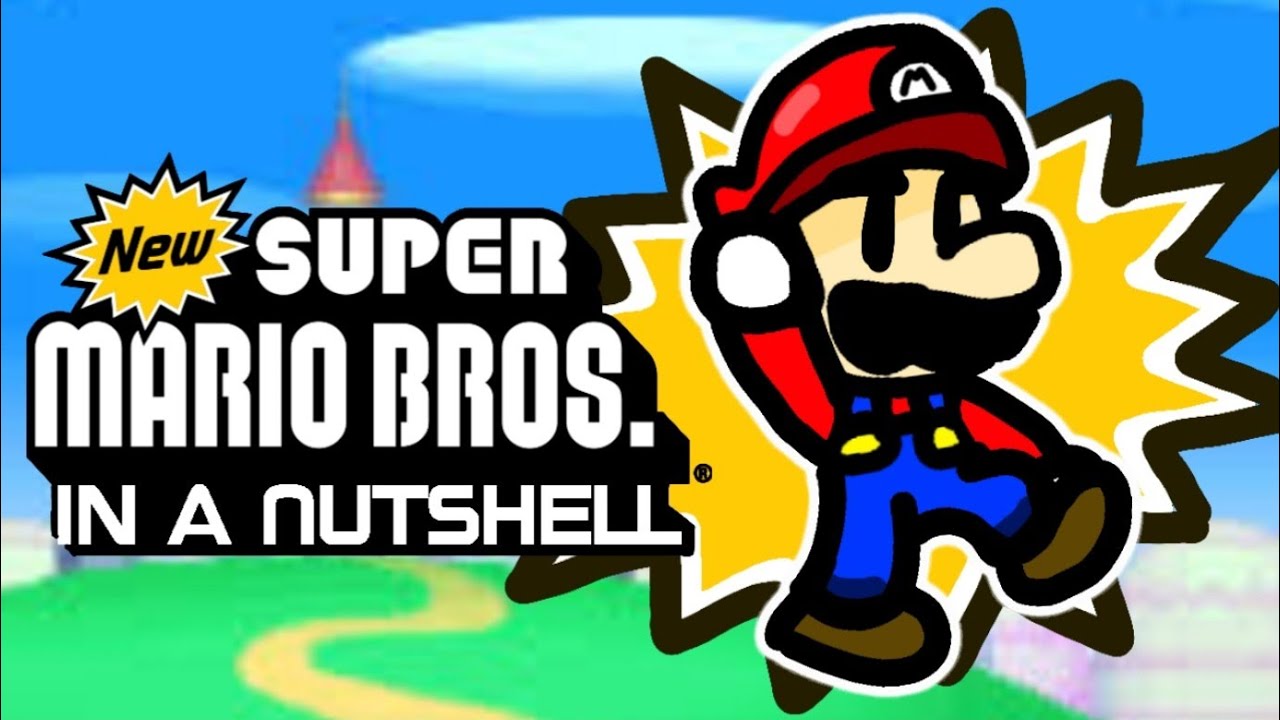 New Super Mario Bros DS In a Nutshell! (Mario Animation)