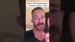 Day 3.5 of becoming a content creator. #gay #lgbtq #contentcreator