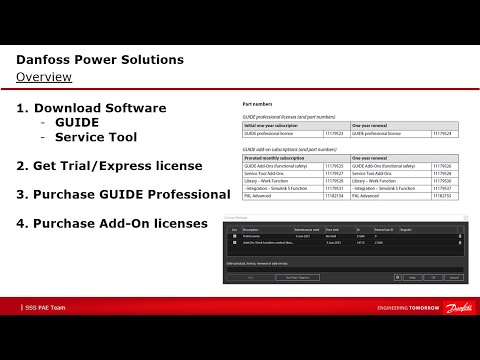 #8 How to purchase PLUS+1 GUIDE and Service Tool License