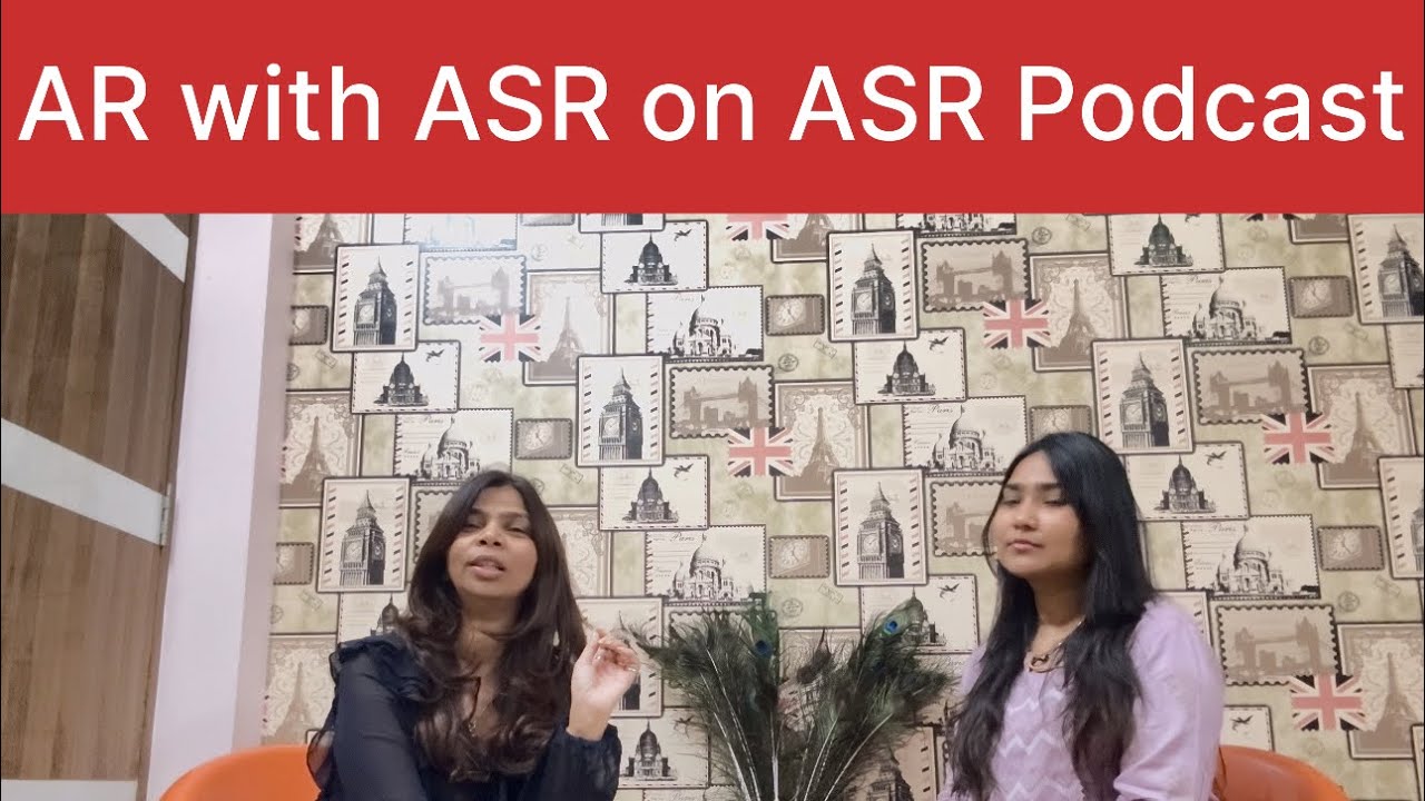 ASR coming with AR on ASR Podcast with all your Queries. - YouTube